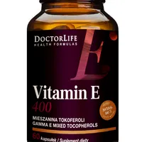 Doctor Life Vitamin E-400 250 mg, 60 kapsułek
