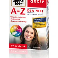 Doppelherz aktiv A-Z Dla Niej, suplement diety, 30 tabletek