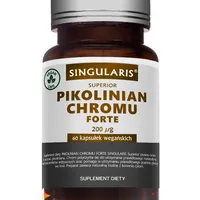 Singularis Superior, Pikolinian Chromu Forte, suplement diety, 60 kapsułek