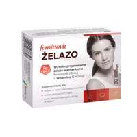 Feminovit Żelazo, suplement diety, 30 tabletek