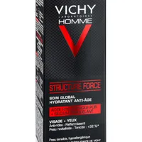 Vichy Homme Structure Force, przeciwzmarszczkowy krem wzmacniający, 50 ml