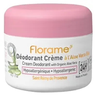 Florame Hipoalergiczny dezodorant w kremie z aloesem, 50 g