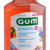 Sunstar Gum Junior Monster, płyn do płukania jamy ustnej dla dzieci w wieku 6+, 300 ml