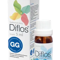 Diflos, krople, suplement diety, 5 ml
