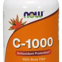 Now Foods Witamina C 1000 mg z Dziką Różą + Bioflawonoidy, 250 tabletek