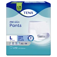 Tena Pants ProSkin Plus. OTC Edition, large 100-135 cm, majtki chłonne, 10 sztuk