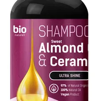 BIO Naturell nabłyszczający szampon do włosów z olejem ze słodkich migdałów i ceramidami, 946 ml