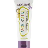 Jack N' Jill naturalna pasta do zębów bez fluoru Organiczna czarna porzeczka, 50 g