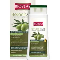 BIOBLAS Botanic Oils ziołowy szampon przeciw wypadaniu włosów z oliwą z oliwek, 360 ml