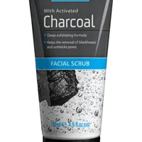 Beauty Formulas, peeling do twarzy oczyszczający z aktywnym węglem, 150 ml