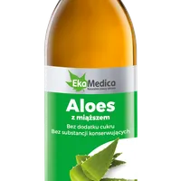 EkaMedica, Aloes z miąższem, sok, suplement diety, 500 ml