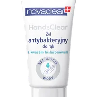 Novaclear HandsClear, żel antybakteryjny do rąk z kwasem hialuronowym, 50 ml