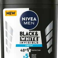 Nivea Men Black & White Invisible Fresh antyperspirant w sztyfcie, 50 ml