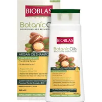 BIOBLAS Botanic Oils ziołowy szampon przeciw wypadaniu włosów z olejkiem arganowym, 360 ml