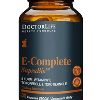Doctor Life Vitamin E-Complete SupraBio, 30 kapsułek