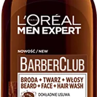 L`Oreal Men Expert Barber Club Żel do mycia brody, twarzy i włosów, 250 ml