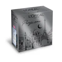 L'Oréal Paris Zestaw Paryż nocą, Mascara Bambi Oversized Eye Black +  Płyn micelarny, 8,9 ml + 400 ml