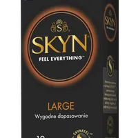 Unimil Skyn Large, prezerwatywy nielateksowe, 10 sztuk