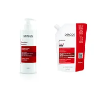 Vichy Dercos, szampon wzmacniający, 400 ml + Vichy Dercos, szampon wzmacniający (refill), 500 ml