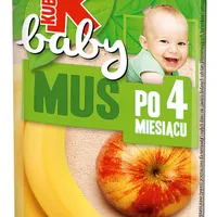 Kubuś Baby Mus po 4 miesiącu, jabłko banan, 120 g