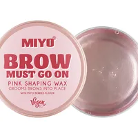 MIYO Brow Must Go On wosk do stylizacji brwi transparentny, 30 g
