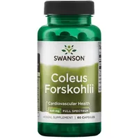 Swanson, Full Spectrum Coleus Forskohlii, Pokrzywa indyjska, suplement diety, 60 kapsułek