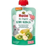 Holle BIO Demeter mus owocowy z gruszką bananem i kiwi Kiwi Koala, 100 g