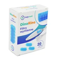 HelpMedi DinoRino filtry wymienne do ustnego aspiratora kataru, 20 sztuk
