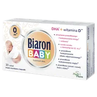 Biaron Baby 0 m+, suplement diety, 30 kapsułek twist-off