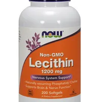 Now Foods Lecithin, suplement diety, 200 kapsułek