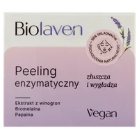 Biolaven organic Peeling enzymatyczny do twarzy Olej z pestek winogron & Olejek lawendowy, 45 ml