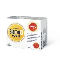 Biaron D Forte Witamina D 4000 j.m., suplement diety, 90 kapsułek