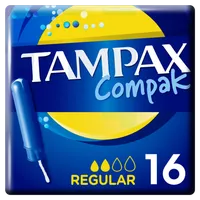 Tampax Compak Regular tampony z aplikatorem, 16 szt.