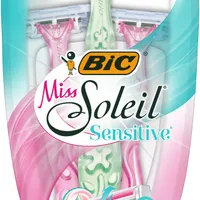 BiC Miss Soleil Sensitive 3-ostrzowa maszynka do golenia dla kobiet, 3 szt.