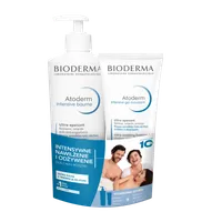 Bioderma Atoderm Intensive Baume + Gel Moussant, 500 ml + 200 ml