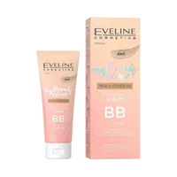 Eveline Cosmetics My Beauty Elixir Peach Cover Pielęgnujący krem BB all in one nr 02 Dark, 30 ml