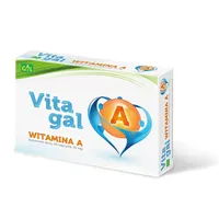 GAL, VitaGal, witamina A, 60 kapsułek elastycznych