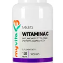 MyVita, Witamina C 1000mg, dzika róża ekstrakt, bioflawonoidy, suplement diety, 100 tabletek