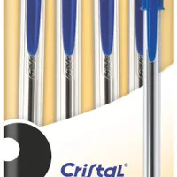 BIC Cristal Original Długopisy niebieskie, 4 szt.