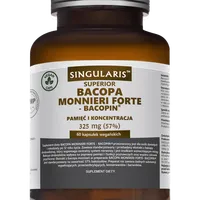 Singularis Superior Bacopa Monnieri Forte, suplement diety, 60 kapsułek