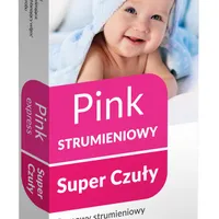 Domowe Laboratorium, Pink Strumieniowy Super Czuły Test Ciążowy, 1 sztuka