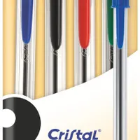 BIC Cristal Original Długopisy mix kolorów, 4 szt.