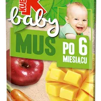 Kubuś Baby Mus po 6 miesiącu, jabłko marchew mango, 100 g