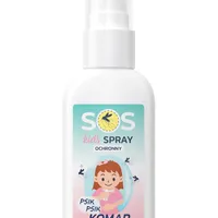 SOS Spray Ochronny o Właściwościach Odstraszających Komary, 40 ml