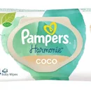 Pampers Harmonie Coco chusteczki nawilżane dla dzieci, 44 szt.
