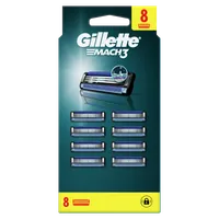 Gillette Mach3 Ostrza wymienne do maszynki do golenia dla mężczyzn, 8 szt.
