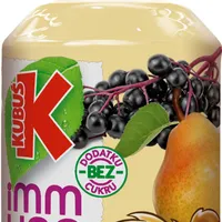 Kubuś Imunno Odporność sok dla dzieci, gruszka, czarny bez, 200 ml
