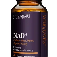 Doctor Life NAD+ rybozyd nikotynamidu 300 mg, 30 kapsułek