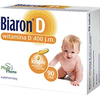 Biaron D 400, suplement diety, 90 kapsułek twist-off