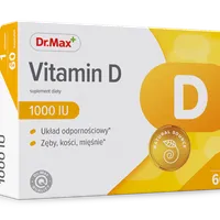 Vitamin D 1000 Dr.Max, suplement diety, 60 kapsułek